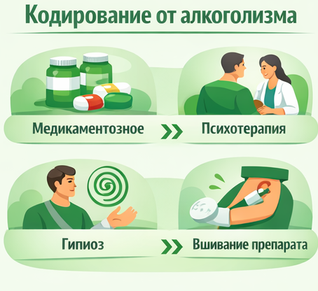 кодирование от алкоголизма в Твери Санати